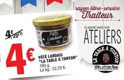 E.Leclerc Pate landais offre