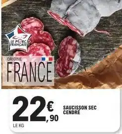 E.Leclerc Saucisson sec offre