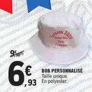 E.Leclerc Bob personnalisé offre