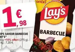 E.Leclerc Lay's - saveur barbecue offre