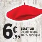 E.Leclerc Beret uni offre