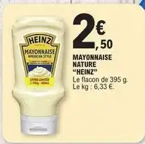 E.Leclerc Heinz - mayonnaise nature offre