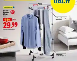 Lidl Vileda - étandin a linge offre