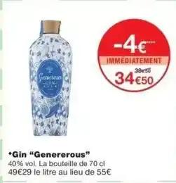 Monop' Gin offre