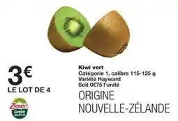 Monop' Zespri - kiwi vert offre