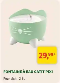 Maxi Zoo Fontaine à eau catit pixi offre