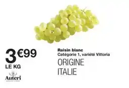 Monop' Raisin blanc offre