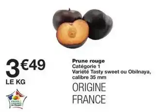 Monop' Prune rouge offre