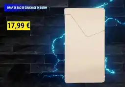 Decathlon Drap de sac de coucharge en coton offre