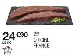 Monop' Francaise - foie veau offre