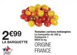 Monop' LA BARQUETTE Tomates cerises mélangées offre