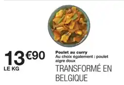 Monop' Poulet au curry offre