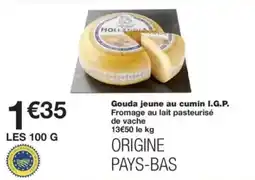 Monop' Royal Hollandia Gouda jeune au cumin offre