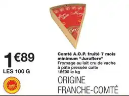 Monop' Jurafloré Comté offre