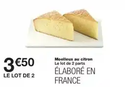 Monop' Moelleux au citron offre