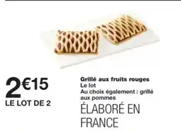 Monop' Grillé aux fruits rouges offre