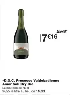 Monop' VALDO Prosecco Valdobadienne offre