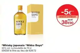 Monop' NIKKA Whisky japonais offre