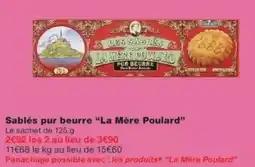 Monop' La Mère Poulard Sablés pur beurre offre
