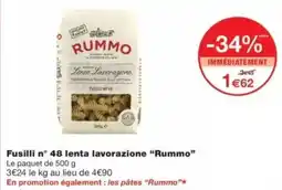 Monop' Rummo Fusilli n° 48 offre