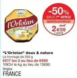 Monop' Pottier l'Ortolan offre