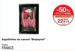 Monop' Delpeyrat Aiguillettes de canard offre