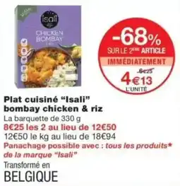 Monop' Isali Chicken Bombay offre