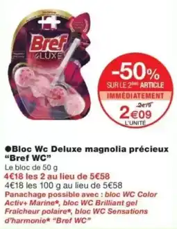 Monop' Bref WC offre