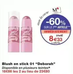 Monop' COLORAMA Easy Blush offre