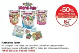 Monop' Rainbow Loom Loomi-Pals offre