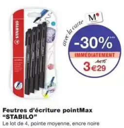 Monop' STABILO Feutres d'écriture pointMax offre