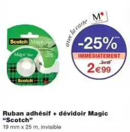 Monop' Scotch Ruban adhésif offre
