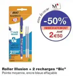 Monop' BIC Roller Illusion offre