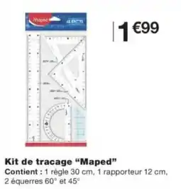 Monop' Maped Kit de tracage offre