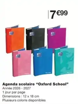 Monop' Oxford School Agenda scolaire offre