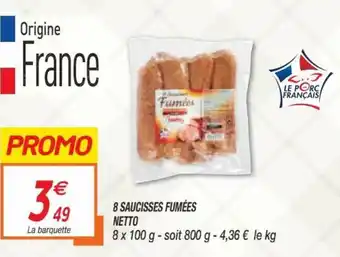8 Saucisses Fumées