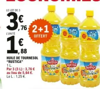 E.Leclerc Huile de Tournesol offre