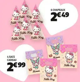 GiFi Hello kitty - 4 sacs cadeau offre