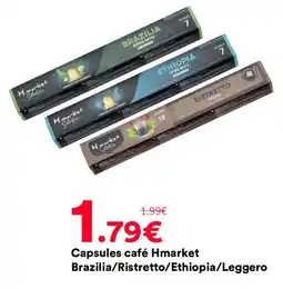 Hmarket Hmarket Selection Capsules café offre