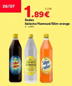 Hmarket Selecto/Hamoud/Slim orange offre