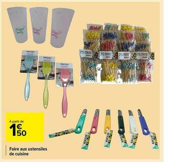 Carrefour Market Foire Aux Ustensiles De Cuisine offre
