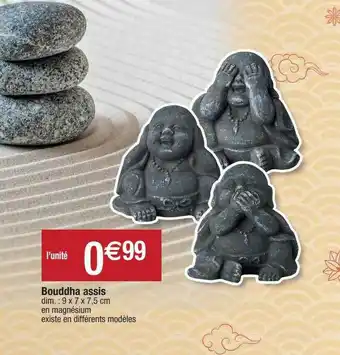 Bouddha Assis