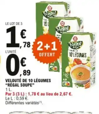 E.Leclerc Velouté de 10 Légumes offre