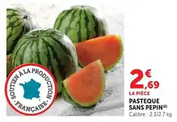 Super U PASTEQUE SANS PEPIN offre