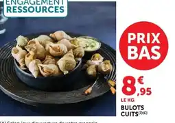 Super U Bulots cuits offre