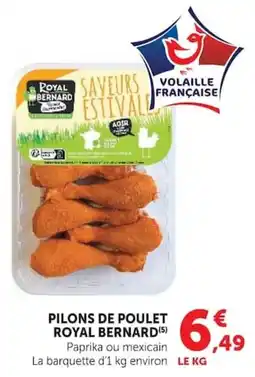 Super U ROYAL BERNARD PILONS DE POULET offre