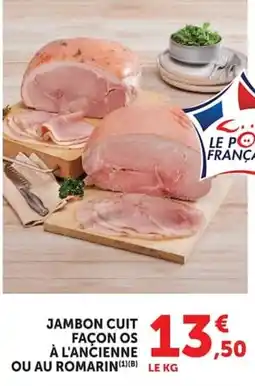 Super U LE PORC FRANÇAIS JAMBON CUIT offre