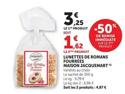 Super U MAISON JACQUEMART Lunettes de Romans fourrées offre