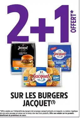 Intermarché Hyper Jacquet burgers offre