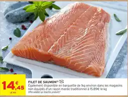 Intermarché Hyper FILET DE SAUMON offre